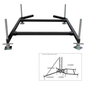 Global Truss Ground Support F34 PL BSB Steel Ballast Outrigger