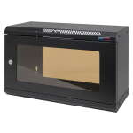 Penn Elcom 6U Shallow Wall Mount Rack Cabinet (R6025-M6-6UK)