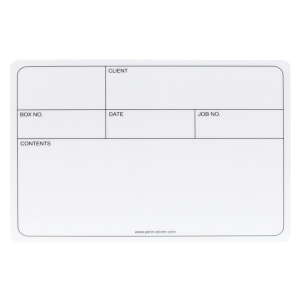 Penn Elcom Self-Adhesive Tour Label X-Large (D2117L)