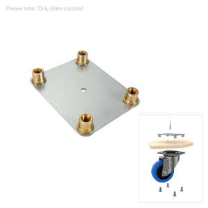 Penn Elcom Steel Castor Plate (W0098-FM)