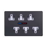 Penn Elcom PDU16-6UK 13A Stage / Truss Power Distribution Board