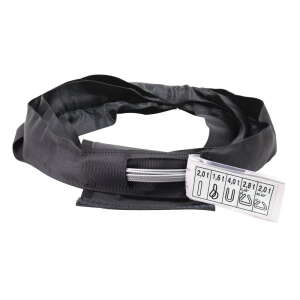 ELLER Black Softsteel 2 T WLL, Working Length 1.5 m