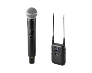 Shure Portable Digital Wireless System with SM58 Cardioid Dynamic Microphone K59 (606-650 MHz)