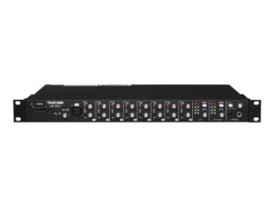 Tascam LM-8ST Stereo 8Ch Line Mixer with extra Mic/Line XLR Input 1U