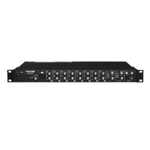 Tascam LM-8ST Stereo 8Ch Line Mixer with extra Mic/Line XLR Input 1U