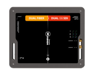 Theatrixx xVision DUAL 4K Fibre to SDI Converter - MultiMode opticalCON DUO to 12G-SDI