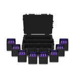 CHAUVET DJ Freedom Par H9 IP Uplighter (Pack of 8) with Freedom Charge 8P Case