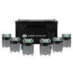 ADJ Element H6 Pak Chr Battery Uplighter Kit