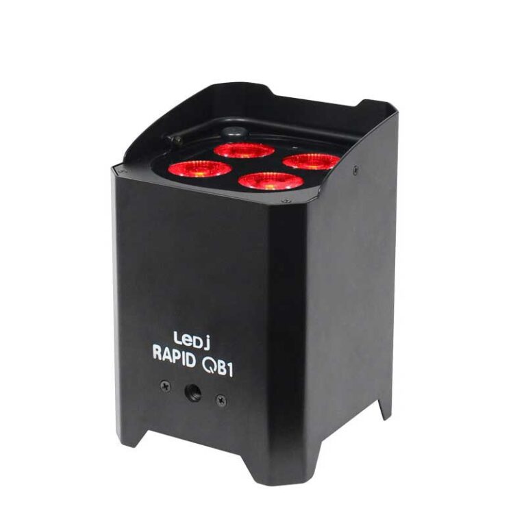 LEDJ Rapid QB1 HEX Battery Uplighter