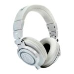 Audio Technica ATH-M50XWH Studio Monitor Headphones (White)