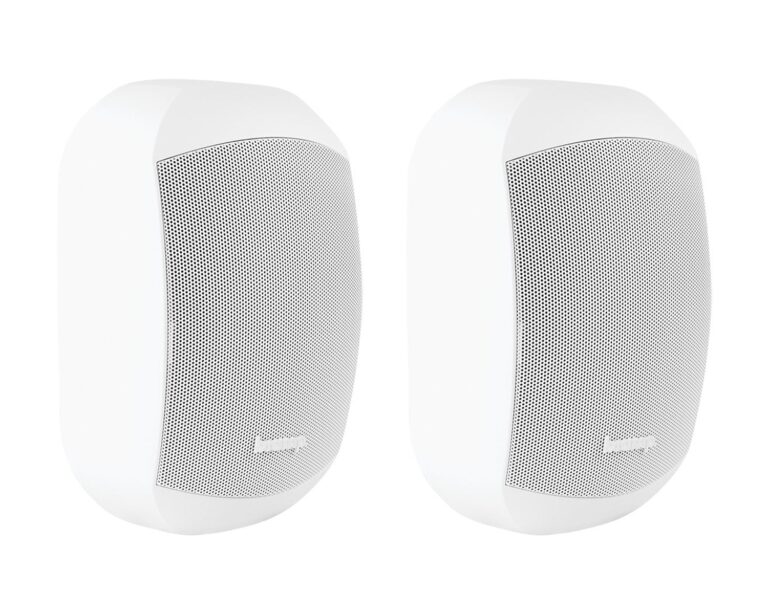Biamp Apart MASK4CT 4″ Clickmount Speaker 20W IP64 100V (White) - Pair