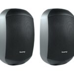 Biamp Apart MASK6CT 6.5″ Clickmount Speaker 60W 100V / 150W 16Ω IP64 (Black) - Pair