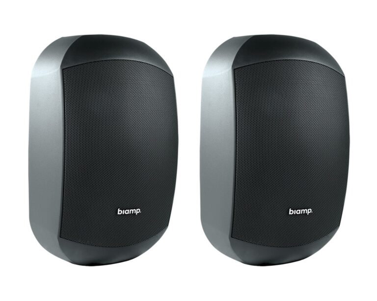 Biamp Apart MASK6CT 6.5″ Clickmount Speaker 60W 100V / 150W 16Ω IP64 (Black) - Pair
