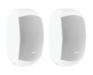Biamp Apart MASK6CT 6.5″ Clickmount Speaker 60W 100V / 150W 16Ω IP64 (White) - Pair