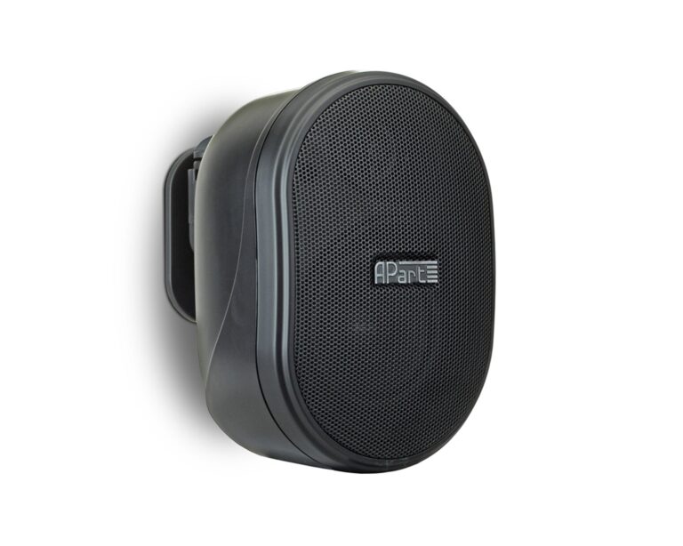 Biamp Apart OVO3T 3" Oval Speaker 40W 100V Inc Bracket (Black)