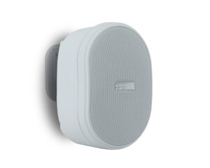 Biamp Apart OVO3T 3″ Oval Speaker 40W 100V Inc Bracket (White)
