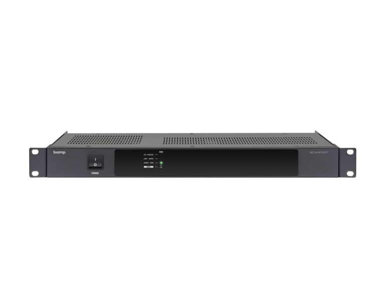 Biamp Apart Revamp 1120T 1-Channel Class D Power Amplifier 120W 100V 1U