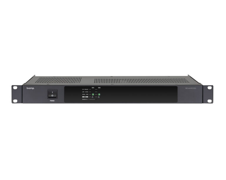 Biamp Apart Revamp 2150 2-Channel Class D Power Amplifier 2x165W 1U