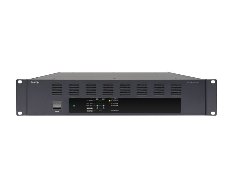 Biamp Apart Revamp 2600 2-Channel Class H Power Amplifier 2x600W 2U