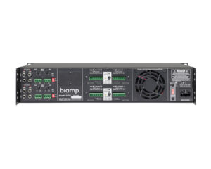 Biamp Apart Revamp 4120T 4-Channel Class D Power Amplifier 4x120W 100V 2U
