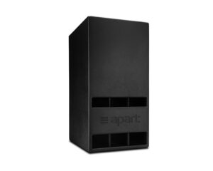 Biamp Apart SUB2400 Dual 10″ Passive Subwoofer 400W (Black)