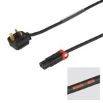 Elumen8 5m 1mm H07RN-F 13A Male - C13 IEC Lock Cable