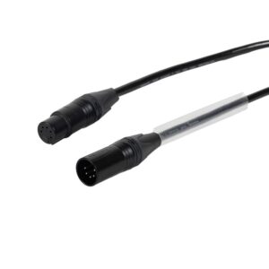 Elumen8 20m 5-Pin Neutrik Male - Female XLR DMX TPU Cable