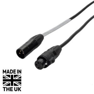 Tourspec 5m 3-Pin Seetronic Male to Female IP XLR Tourspec DMX Cable