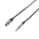 Elumen8 2m Neutrik TRS Jack – XLR Female Microphone Cable, Silver