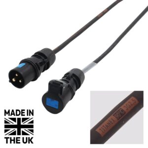 Tourspec 15m 2.5mm 16A Male - 16A Female Cable
