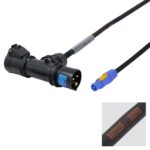 Elumen8 5m 2.5mm T-Connect to powerCON Cable