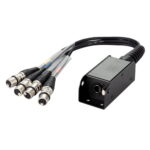 LEDJ etherCON to DMX Multicore Adaptor 5-Pin Female XLR Tails