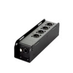 LEDJ etherCON to DMX Multicore Adaptor 3-Pin Male XLR Plugs