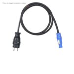 Elumen8 2m PCE Schuko - Neutrik powerCON Cable - 1.5mm H07RN-F