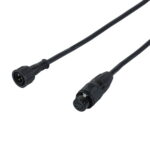LEDJ 10m Hydralock DMX Male - Seetronic IP XLR 5-Pin Female Cable