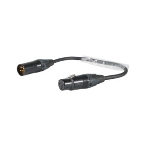 Elumen8 DMX Adaptor 3-Pin Male XLR to 5-Pin Female XLR