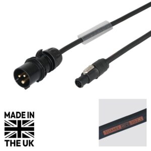 Tourspec 2m 2.5mm 16A Male - powerCON TRUE1 TOP