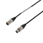 Elumen8 10m Neutrik XLR Male - XLR Female Microphone Cable, Silver