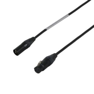 Elumen8 5m Neutrik XLR Male – XLR Female Microphone Cable, Black
