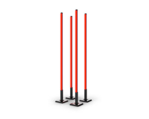 Chauvet DJ Freedom Flex Stick X4, Free-standing Wireless LED Lights with Carry Case