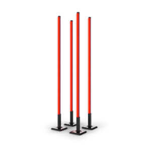Chauvet DJ Freedom Flex Stick X4, Free-standing Wireless LED Lights with Carry Case