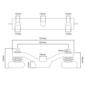 Elumen8 OC100S Omega Clamp (Small)