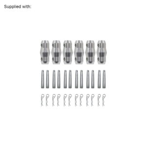 Global Truss F32 Standard 4 Way Vertical Corner (C41V)