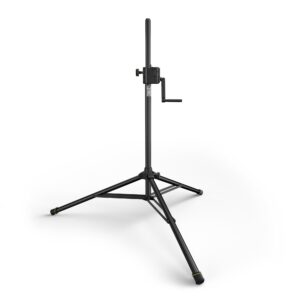 Gravity SP 5322 B - Wind-up Speaker Stand with Automatic Lock Pin
