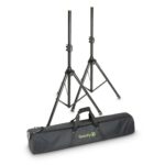 Gravity SS 5212 B SET 1 - Set of 2 Steel Speaker Stands with Carrying Bag