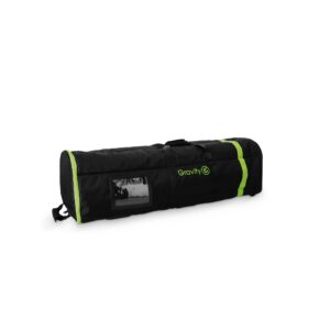 Gravity TBG MS 6 B - Touring Transport Bag with Wheels for up to Six Microphone Stands