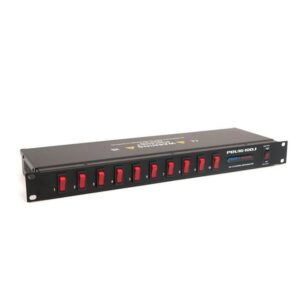 Penn Elcom PDU16-10DJ-UK 1U 10-Way Switched 13A Power Distribution Unit