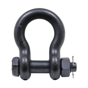 ELLER 3.25 Ton Black Bow Shackle with Safety Pin