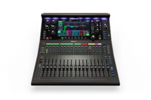Allen & Heath SQ-5+ with DX168 Audio Rack & Dust Cover
