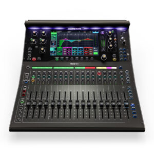 Allen & Heath SQ-5+ with DX168 Audio Rack & Dust Cover